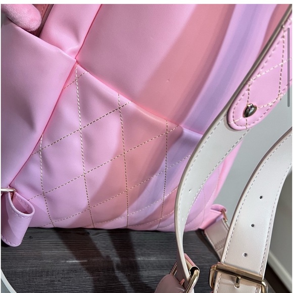 Miss Misa Quilted Leather Backpack - Picture 4 of 8